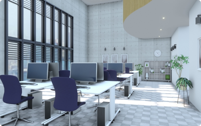 快適なオフィス